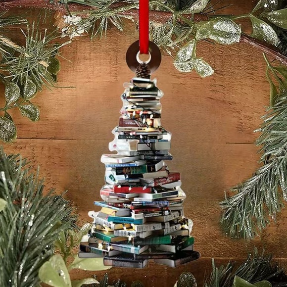 NWT Books Christmas Ornament - Picture 3 of 3